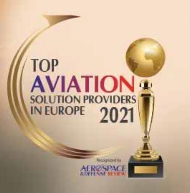UBF selected as Top 10 European Aviation Solution Provider!